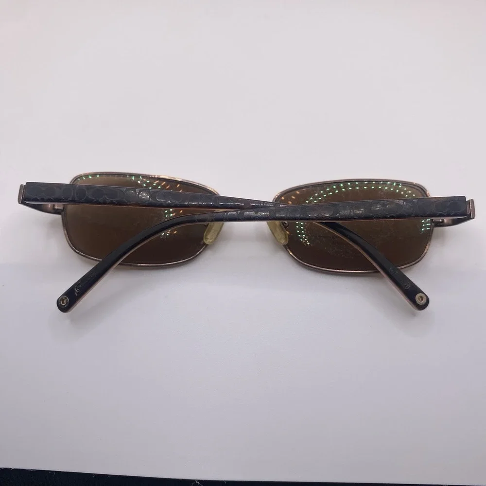 Coach Sunglasses Eyeglasses Women FRAME ONLY Tonie Rectangular 51-17-130 Tan 845